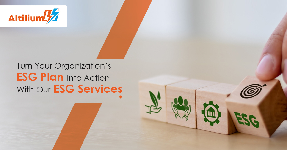 Turn Your Organization’s ESG Plan into Action With Our ESG Services